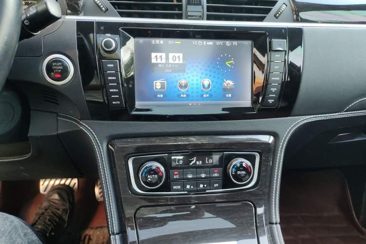 Used Zotye T600 2014 2.0T DCT Luxury Version Audio And AC Panel