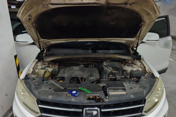 Used Zotye T600 2014 1.5T Manual Flagship Version Engine Bay
