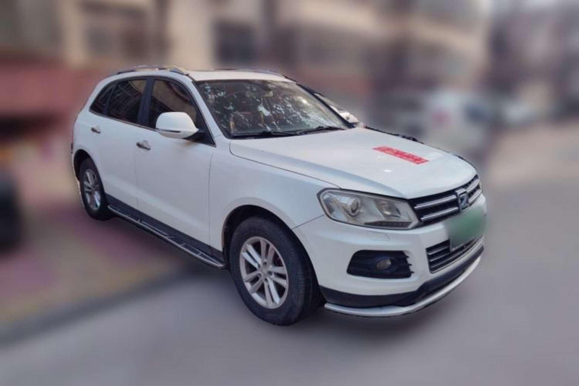 Used Zotye T600 2014 1.5T Manual Luxury Model Front Right 45 Deg