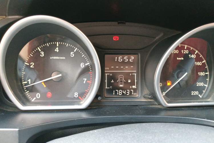 Used Zotye T600 2014 1.5T Manual Elite Edition Instrument Cluster