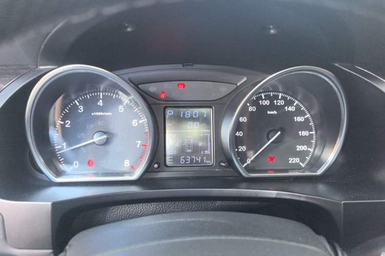 Used Zotye T600 2014 2.0T DCT Luxury Version Instrument Cluster