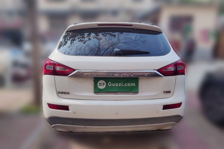 Used Zotye T600 2014 1.5T Manual Luxury Model Rear