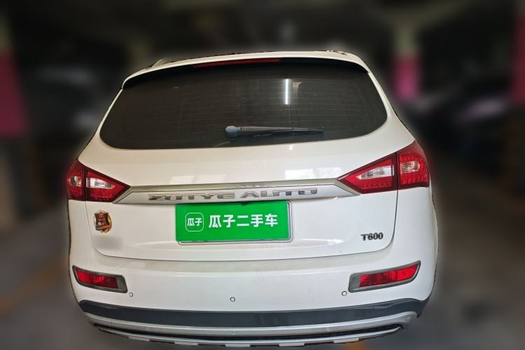 Used Zotye T600 2014 1.5T Manual Luxury Model Rear