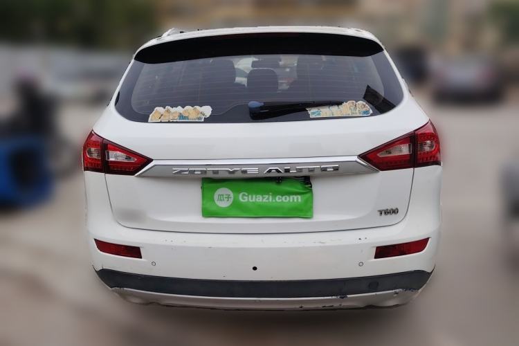 Used Zotye T600 2014 1.5T Manual Luxury Model Rear