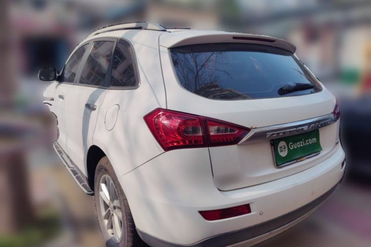 Used Zotye T600 2014 1.5T Manual Luxury Model Rear Left 45 Deg