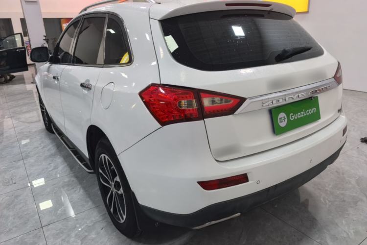 Used Zotye T600 2014 2.0T DCT Luxury Version Rear Left 45 Deg