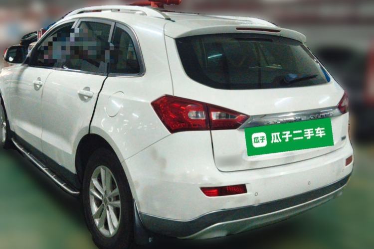 Used Zotye T600 2014 1.5T Manual Luxury Model Rear Left 45 Deg