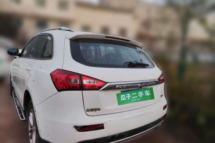 Used Zotye T600 2014 1.5T Manual Elite Edition Rear Left 45 Deg