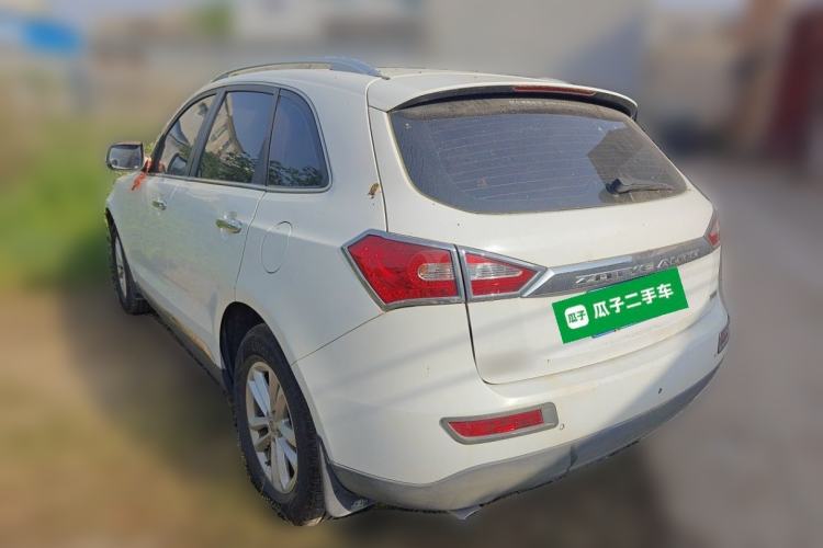 Used Zotye T600 2014 1.5T Manual Flagship Version Rear Left 45 Deg
