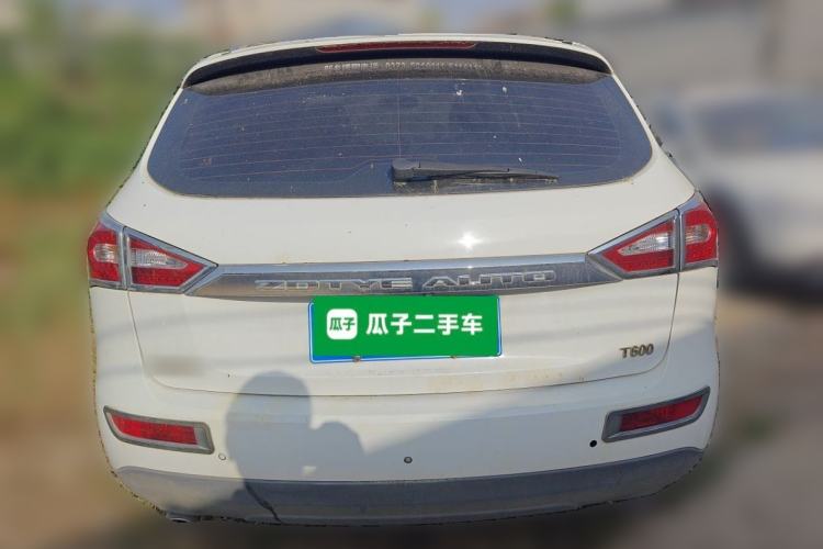 Used Zotye T600 2014 1.5T Manual Flagship Version Rear