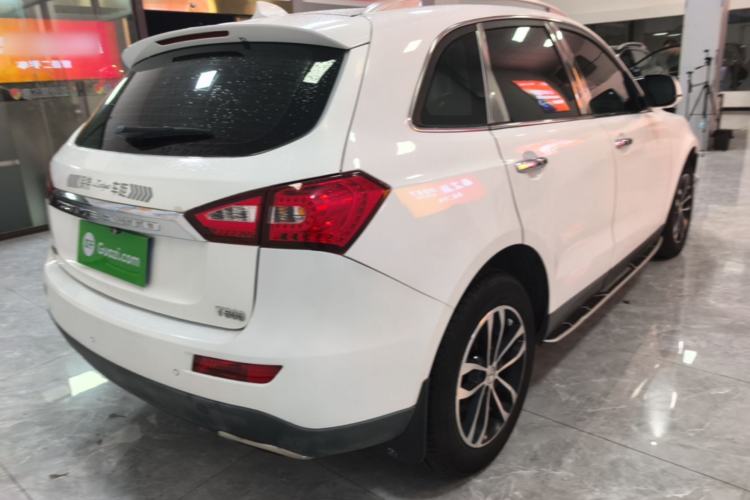 Used Zotye T600 2014 2.0T DCT Luxury Version Rear Right 45 Deg