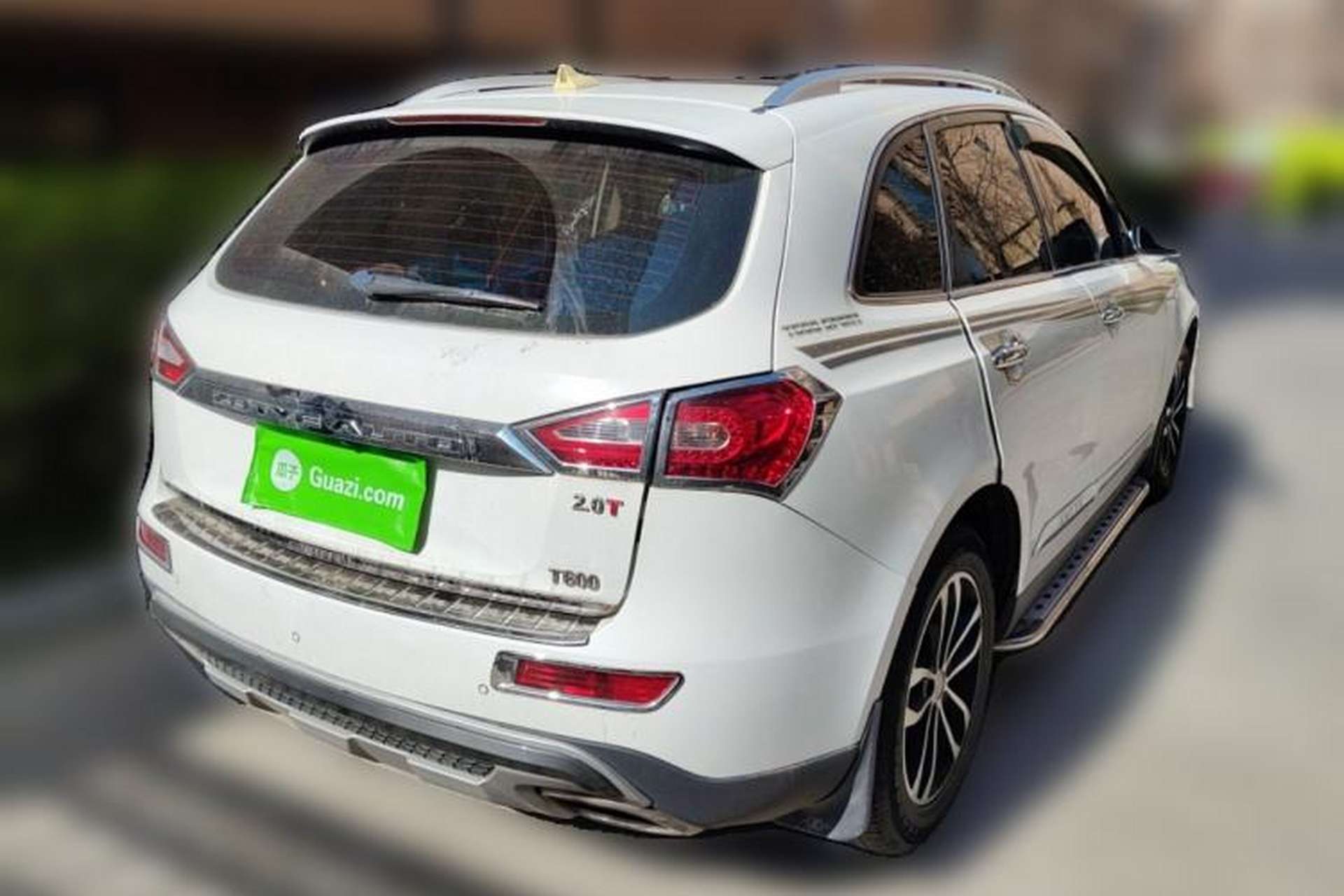 Used Zotye T600 2014 2.0T DCT Luxury Version Rear Right 45 Deg