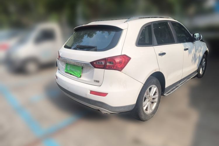 Used Zotye T600 2014 1.5T Manual Flagship Version Rear Right 45 Deg