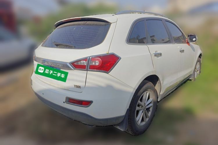 Used Zotye T600 2014 1.5T Manual Flagship Version Rear Right 45 Deg