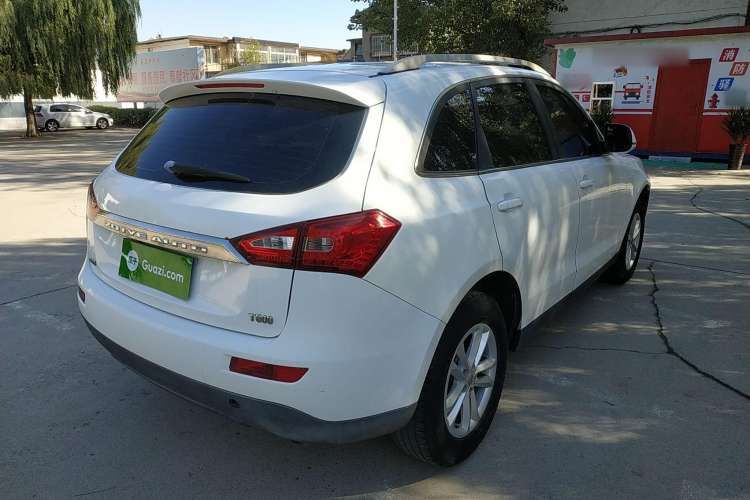 Used Zotye T600 2014 1.5T Manual Elite Edition Rear Right 45 Deg