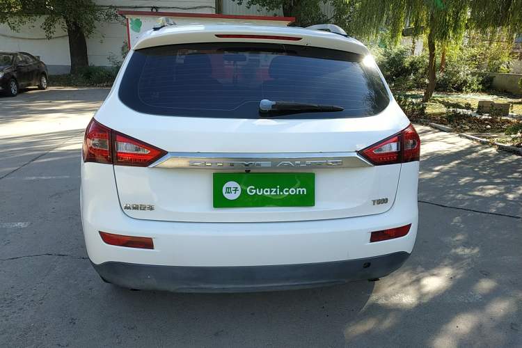 Used Zotye T600 2014 1.5T Manual Elite Edition Rear