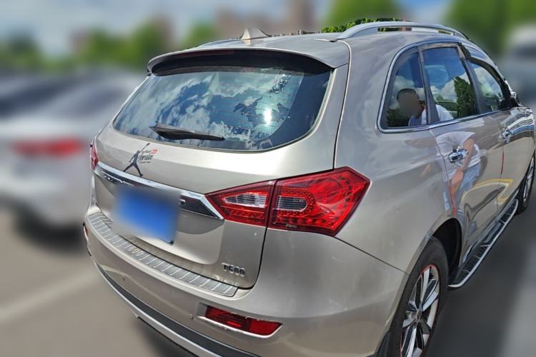 Used Zotye T600 2014 1.5T Manual Elite Edition Rear Right 45 Deg