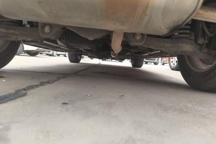 Used Zotye T600 2015 1.5T Manual Luxury Model Chassis Rear