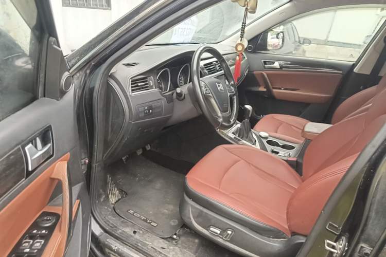 Used Zotye T600 2015 2.0T Manual Luxury Version Driver Seat