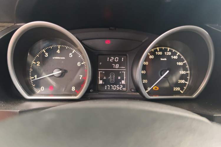 Used Zotye T600 2015 1.5T Manual Luxury Model Instrument Cluster