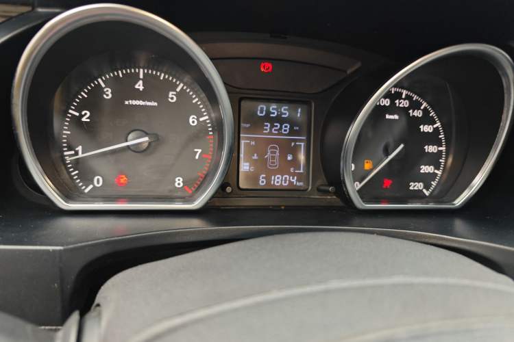 Used Zotye T600 2015 1.5T Manual Luxury Model Instrument Cluster