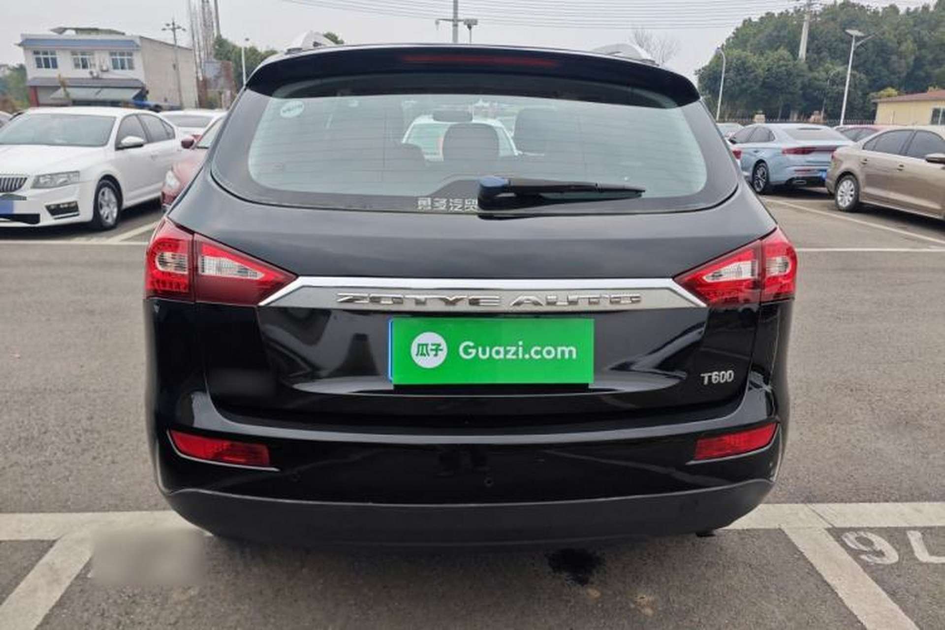 Used Zotye T600 2015 1.5T Manual Luxury Model Rear