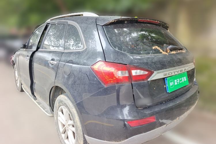 Used Zotye T600 2015 1.5T Manual Luxury Model Rear Left 45 Deg