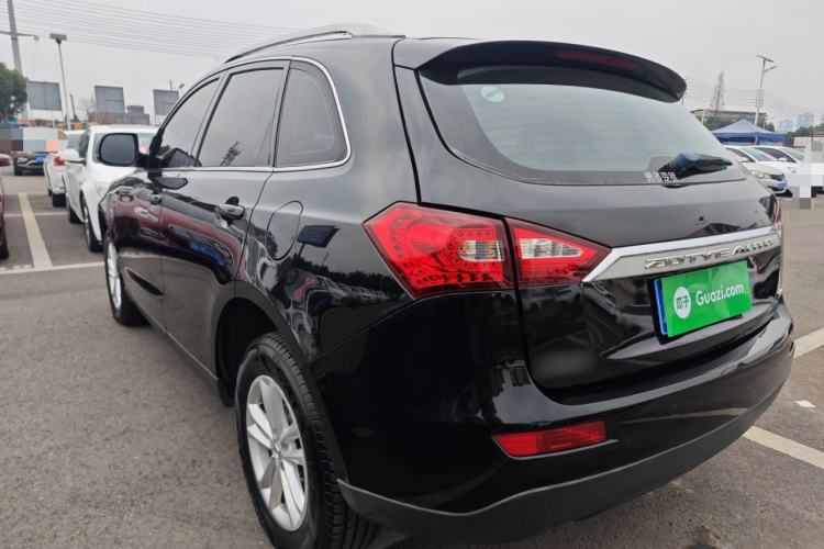 Used Zotye T600 2015 1.5T Manual Luxury Model Rear Left 45 Deg