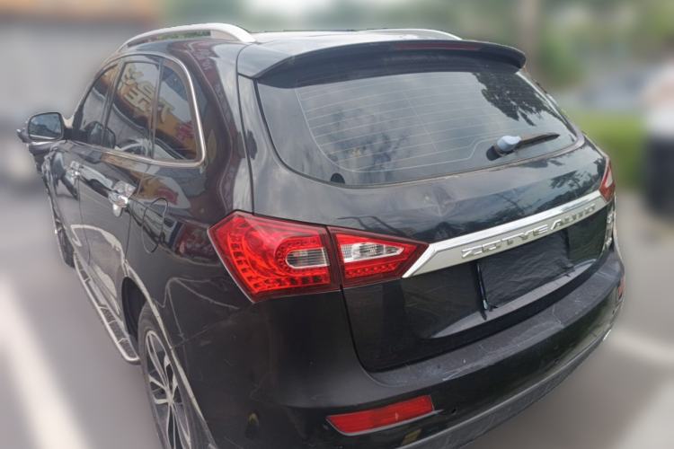 Used Zotye T600 2015 2.0T DCT Luxury Version Rear Left 45 Deg