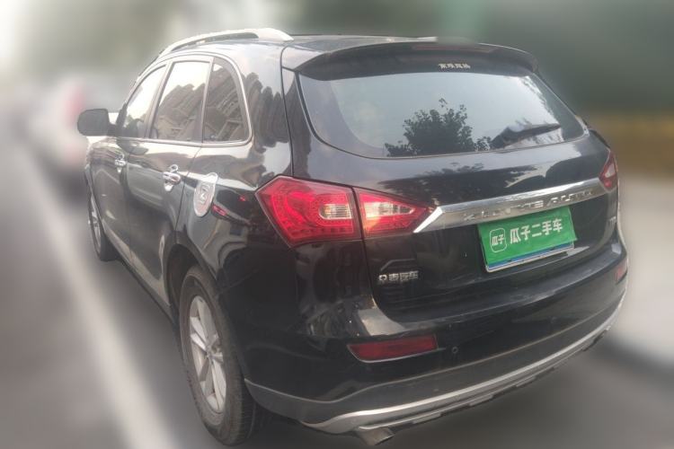 Used Zotye T600 2015 1.5T Manual Luxury Model Rear Left 45 Deg