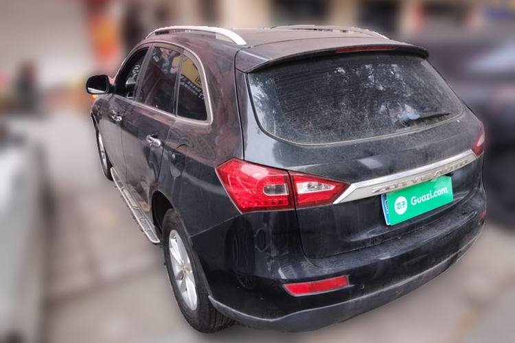 Used Zotye T600 2015 1.5T Manual Luxury Model Rear Left 45 Deg