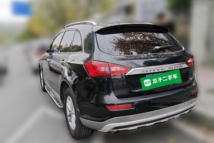 Used Zotye T600 2015 1.5T Manual Luxury Model Rear Left 45 Deg