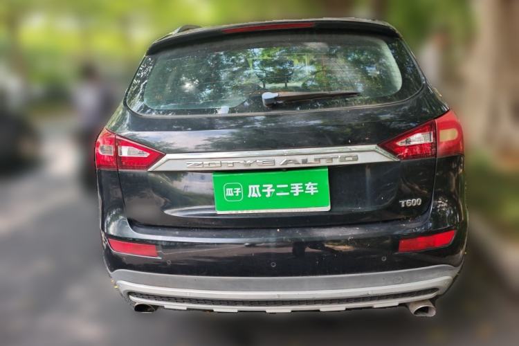 Used Zotye T600 2015 1.5T Manual Flagship Model Rear