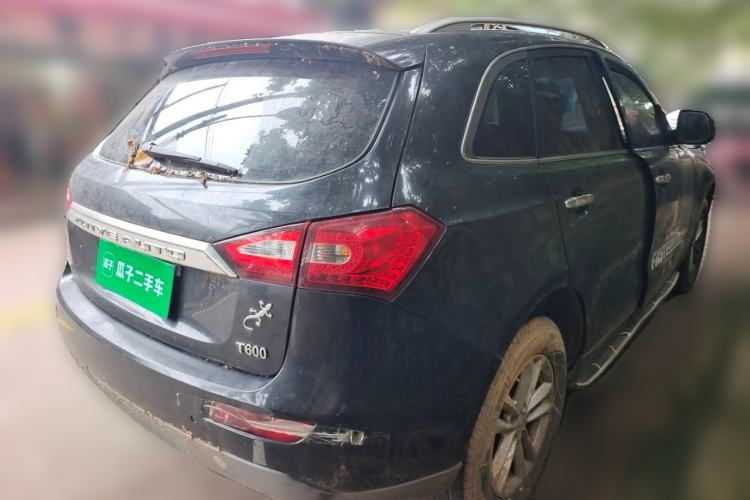 Used Zotye T600 2015 1.5T Manual Luxury Model Rear Right 45 Deg