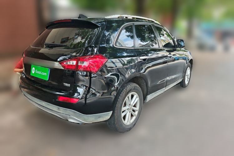 Used Zotye T600 2015 1.5T Manual Luxury Model Rear Right 45 Deg