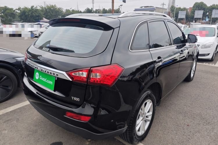 Used Zotye T600 2015 1.5T Manual Luxury Model Rear Right 45 Deg
