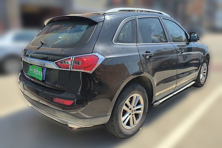 Used Zotye T600 2015 1.5T Manual Elite Model Rear Right 45 Deg