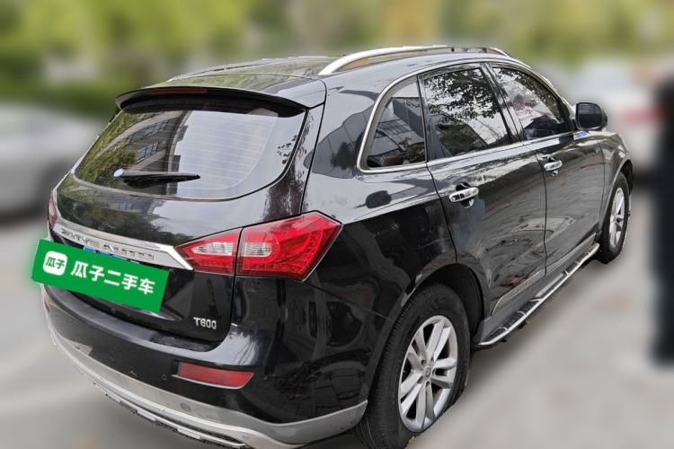 Used Zotye T600 2015 1.5T Manual Luxury Model Rear Right 45 Deg