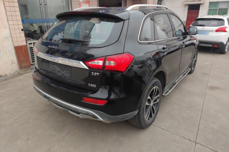 Used Zotye T600 2015 Family Edition 2.0T Manual Elite Version Rear Right 45 Deg