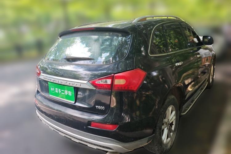Used Zotye T600 2015 1.5T Manual Flagship Model Rear Right 45 Deg