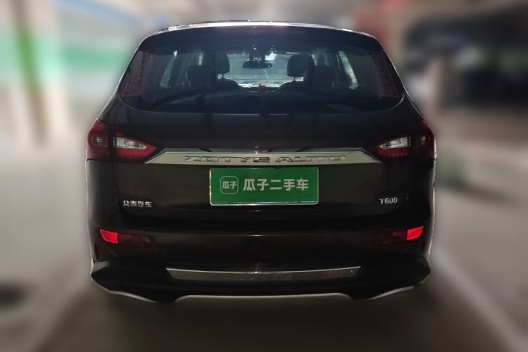 Used Zotye T600 2015 1.5T Manual Luxury Model Rear