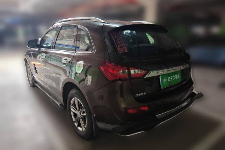 Used Zotye T600 2015 1.5T Manual Luxury Model Rear Left 45 Deg