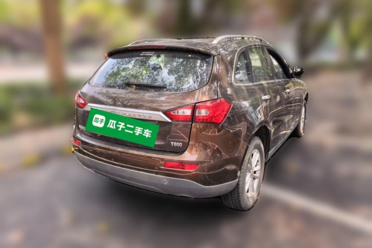 Used Zotye T600 2015 1.5T Manual Luxury Model Rear Right 45 Deg