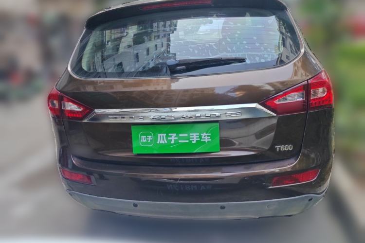 Used Zotye T600 2015 1.5T Manual Elite Model Rear