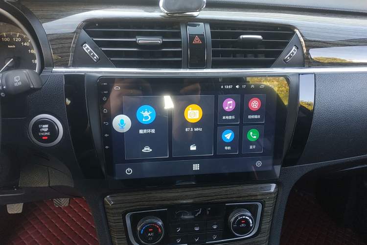 Used Zotye T600 2015 1.5T Manual Luxury Model Audio And AC Panel