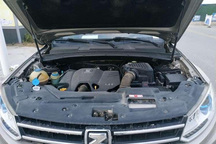 Used Zotye T600 2015 1.5T Manual Elite Model Engine Bay