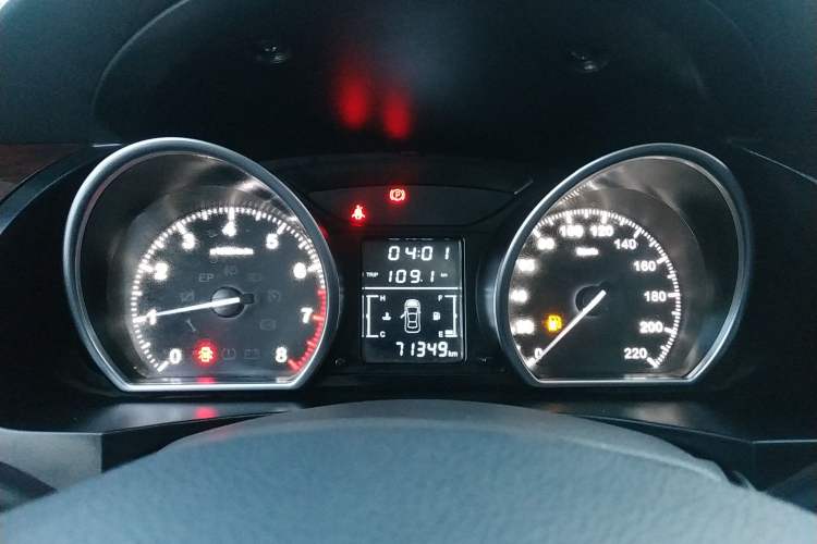 Used Zotye T600 2015 1.5T Manual Elite Model Instrument Cluster