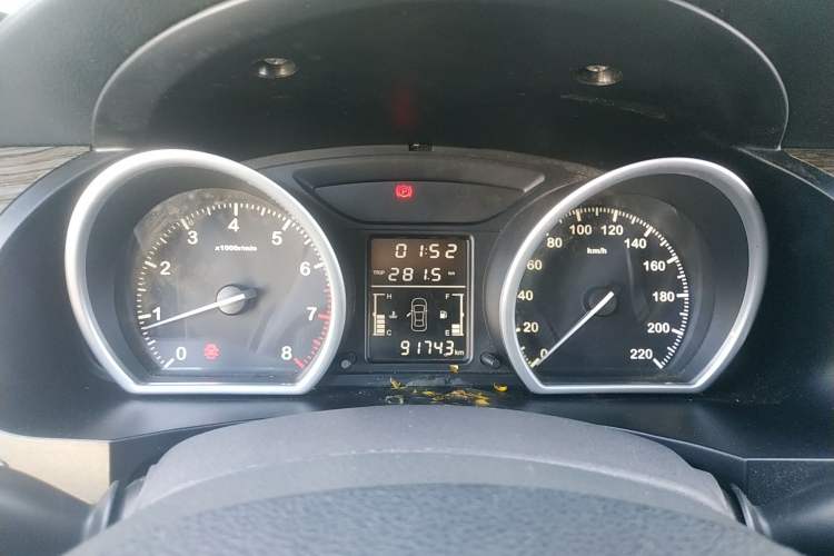 Used Zotye T600 2015 1.5T Manual Luxury Model Instrument Cluster
