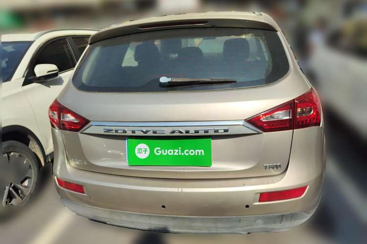 Used Zotye T600 2015 1.5T Manual Luxury Model Rear