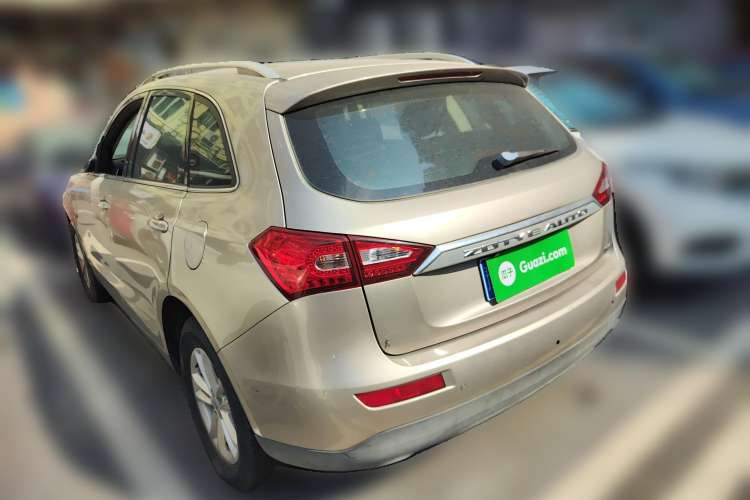 Used Zotye T600 2015 1.5T Manual Luxury Model Rear Left 45 Deg